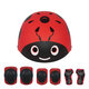 7Pcs/Set Children Sport Protective Gear Set Kids Cycling Roller Skateboard Helmet+Knee Elbow Pads+Wrist Protector for Riding Skating Scooting Cycling