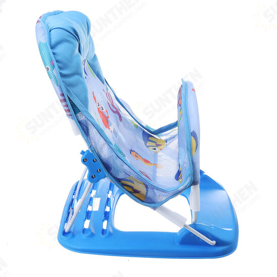 Baby Swing Seat Folding Portable Baby Bath Shower Chair for 0~12 Month Baby