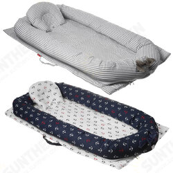 Folding Baby Bed Portable Kids Sleeping Basket Portable Infant Sleeper with Bumper Travel Folding Baby Bed Portable Kids Sleeping Basket Portable Infant Sleeper with Bumper Travel