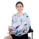 Multifunctional Breathable Nursing Breast Feeding Scarf Stroller Shade Cover Long Cotton Shawl Wraps