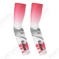 1PCS Ice Silk Cooling Arm Sleeves Cover Basketball Cycling Outdoor Sport UV Sun Protection Arm Sleeve 1PCS Ice Silk Cooling Arm Sleeves Cover Basketball Cycling Outdoor Sport UV Sun Protection Arm Sleeve