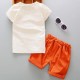 0-3 Years Old Boys Clothing Sets Cartoon T Shirts + Shorts Leisure Summer Toddler Kids Clothes