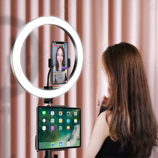 LED Fill Ring Light Kit Dimmable 3200K-5500K with Phone Holder Tripod Remote Control for Photography Video Makeup LED Fill Ring Light Kit Dimmable 3200K-5500K with Phone Holder Tripod Remote Control for Photography Video Makeup