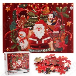 1000Pcs Christmas Santa Snowman Elk Jigsaw Puzzle Children Adult Jigsaw Toy for Child Christmas Gift 1000Pcs Christmas Santa Snowman Elk Jigsaw Puzzle Children Adult Jigsaw Toy for Child Christmas Gift