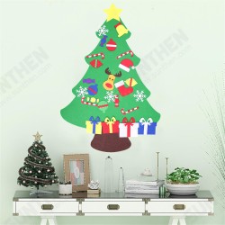 100CM DIY Christmas Deluxe Felt Tree Wall Hanging Toddler Child Preschool Craft Decorations 100CM DIY Christmas Deluxe Felt Tree Wall Hanging Toddler Child Preschool Craft Decorations