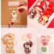 100pcs Christmas Biscuit Candy Gift Cookie Sweet Present Bag