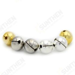 10pcs 14mm Jingle Bells Hanging Christmas Tree Ornaments DIY Crafts Accessories Christmas Decoration 10pcs 14mm Jingle Bells Hanging Christmas Tree Ornaments DIY Crafts Accessories Christmas Decoration