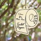 10pcs Wooden Ornament Festival Commemorative Hanging Crafts Personalized Christmas Gift