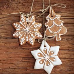 11Pcs Cartoon Animal Snowflake Biscuits Hanging Christmas Tree Ornament Handmade Decorations 11Pcs Cartoon Animal Snowflake Biscuits Hanging Christmas Tree Ornament Handmade Decorations