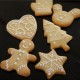 11Pcs Cartoon Animal Snowflake Biscuits Hanging Christmas Tree Ornament Handmade Decorations