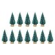 12 Pcs Mini Christmas Tree Sisal Silk Cedar Decor Small Christmas Tree Gold Silver Blue Green White Mini Christmas Tree