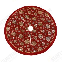 120cm Stitched Santa Christmas Snowflake Skir Tree Skirt for Home New Year 2020 Christmas Fancy Decoration 120cm Stitched Santa Christmas Snowflake Skir Tree Skirt for Home New Year 2020 Christmas Fancy Decoration