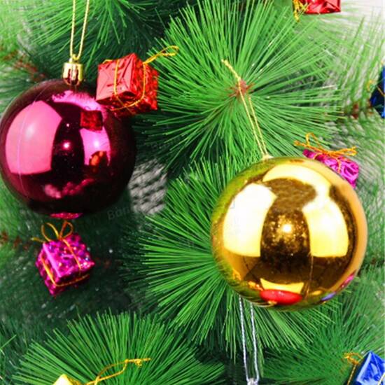 12pcs 10cm Christmas Xmas Tree Hanging Ball Daubles Christmas Tree Decoration