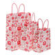 12pcs/lot Christmas Kraft Paper Bag Santa Gift Bag Candy Bag Christmas Party Sup