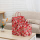 12pcs/lot Christmas Kraft Paper Bag Santa Gift Bag Candy Bag Christmas Party Sup