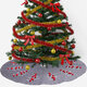 2020 Christmas Decor 120cm New Year Xmas Tree Carpet Foot Cover Christmas Tree Skirt Aprons for Home Decoration