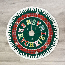 2020 Christmas Decor 87cm Christmas Tree Skirt Mat Edge Border Round Mat Carpet for Home Living Room Decoration 2020 Christmas Decor 87cm Christmas Tree Skirt Mat Edge Border Round Mat Carpet for Home Living Room Decoration