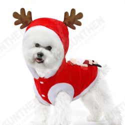 2020 Christmas Pet Clothes for Dogs Cats Costume Santa Claus Puppy Cat Clothes Winter Warm Dog Jacket Coats for Pet Hoodies Clothing 2020 Christmas Pet Clothes for Dogs Cats Costume Santa Claus Puppy Cat Clothes Winter Warm Dog Jacket Coats for Pet Hoodies Clothing