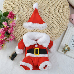 2020 Christmas Pet Dog Costumes with Hat Funny Santa Claus Costume for Dogs Winter Warm Coats Dog Clothes 2020 Christmas Pet Dog Costumes with Hat Funny Santa Claus Costume for Dogs Winter Warm Coats Dog Clothes