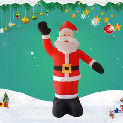 2.4M Tall Inflatable Santa Claus Xmas Christmas Decorations Garden Outdoor 2.4M Tall Inflatable Santa Claus Xmas Christmas Decorations Garden Outdoor