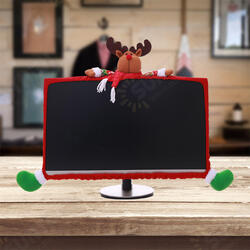 3 Style Christmas Computer Laptop LCD Screen Monitor Decor Cover Suit 19-27inch 3 Style Christmas Computer Laptop LCD Screen Monitor Decor Cover Suit 19-27inch