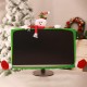 3 Style Christmas Computer Laptop LCD Screen Monitor Decor Cover Suit 19-27inch