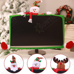 3 Style Christmas Computer Laptop LCD Screen Monitor Decor Cover Suit 19-27inch 3 Style Christmas Computer Laptop LCD Screen Monitor Decor Cover Suit 19-27inch