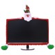 3 Style Christmas Computer Laptop LCD Screen Monitor Decor Cover Suit 19-27inch