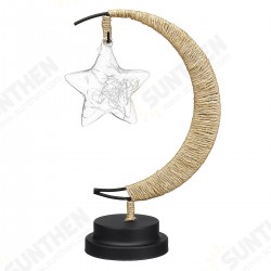 3D Battery Star Night Light Glass LED Home Party Wishing Lamp for Christmas 3D Battery Star Night Light Glass LED Home Party Wishing Lamp for Christmas