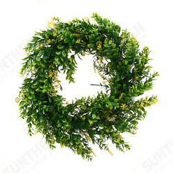 45CM Artificial Yellow Cherry Flower Wreath Garland Wedding Door Hanging Decorations 45CM Artificial Yellow Cherry Flower Wreath Garland Wedding Door Hanging Decorations