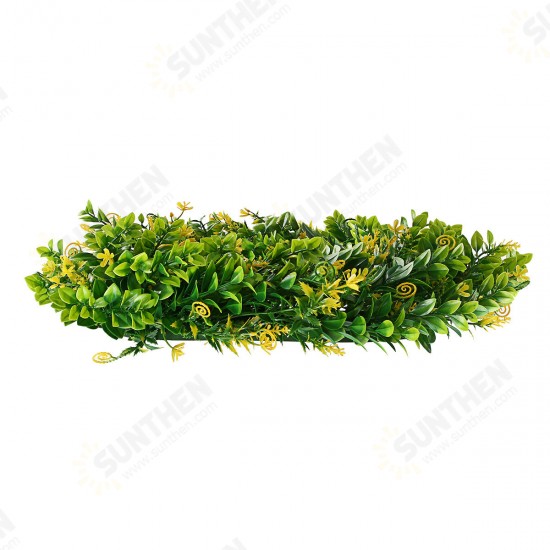 45CM Artificial Yellow Cherry Flower Wreath Garland Wedding Door Hanging Decorations