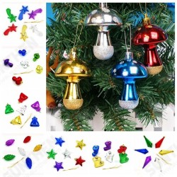 6pcs Christams Xmas Tree Hanging Decoration Boots Stars Pine Cones 6pcs Christams Xmas Tree Hanging Decoration Boots Stars Pine Cones
