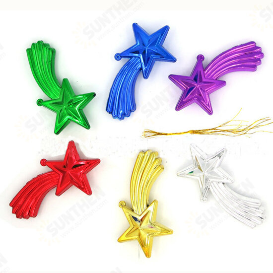 6pcs Christams Xmas Tree Hanging Decoration Boots Stars Pine Cones