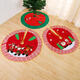 90CM Christmas Tree Decorations Carpet Party Ornament For Home Non-woven Xmas