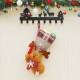 Christmas Candy Bag Stocking Santa Claus Sock Gift Bag Bauble Christmas Tree Ornaments Decoration