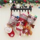 Christmas Candy Bag Stocking Santa Claus Sock Gift Bag Bauble Christmas Tree Ornaments Decoration