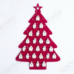 Christmas Decorations Santa Claus Calendar Tree Clips Pendant Hanging Decor Christmas Decorations Santa Claus Calendar Tree Clips Pendant Hanging Decor