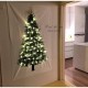 Christmas Green Tree Tapestry Wall Hanging Background Cloth Xmas Home Decoration