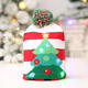 Christmas LED Light Winter Warm Beanie Cap Santa Claus Snowflake Knitted Hat