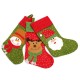 Christmas Santa Clau Snowman Elk Stockings Hanging Gift Bag Christmas Party Deocration