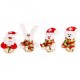Christmas Santa Claus Snowman Bells Xmas Tree Hanging Decoration Pendant Decor