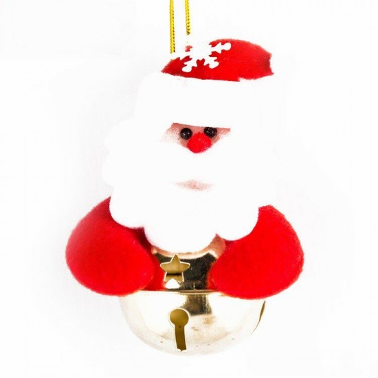 Christmas Santa Claus Snowman Bells Xmas Tree Hanging Decoration Pendant Decor