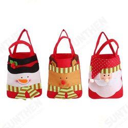 Christmas Santa Claus Snowman Decoration Xmas Gift Bag Candy Pouch Stocking Bag Christmas Santa Claus Snowman Decoration Xmas Gift Bag Candy Pouch Stocking Bag