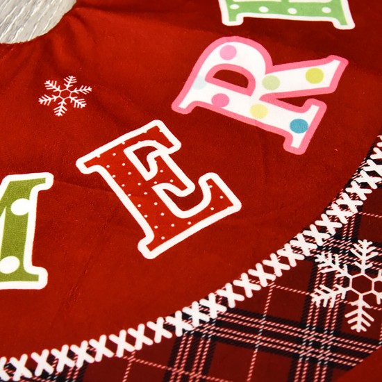 Christmas Santa Tree Mat Blanket Carpet Base Ornament Decoration Apron Wrap for Indoor Outdoor Party Decor