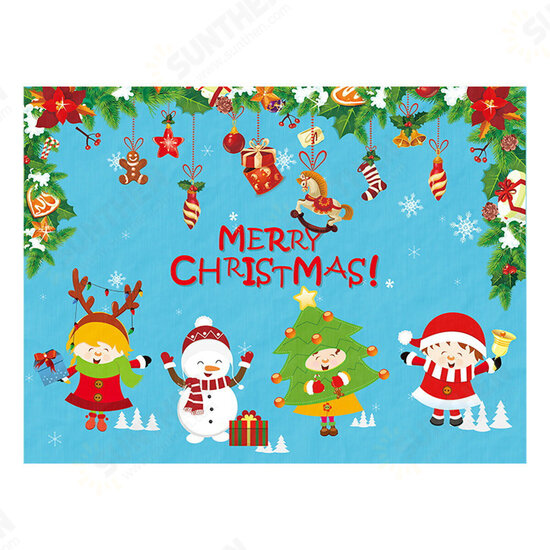 Christmas Wall Art Hanging Tapestry Decor Background Cloth For Home Decoration