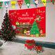 Christmas Wall Art Hanging Tapestry Decor Background Cloth For Home Decoration