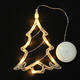 Christmas Window Pendant LED Light Glass Window Sucker Lamp Home Christmas Decorations Battery Operated