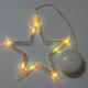 Christmas Window Pendant LED Light Glass Window Sucker Lamp Home Christmas Decorations Battery Operated