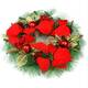 Christmas Wreath XMAS Garland Christmas Tree Door Decor Ornament