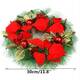 Christmas Wreath XMAS Garland Christmas Tree Door Decor Ornament